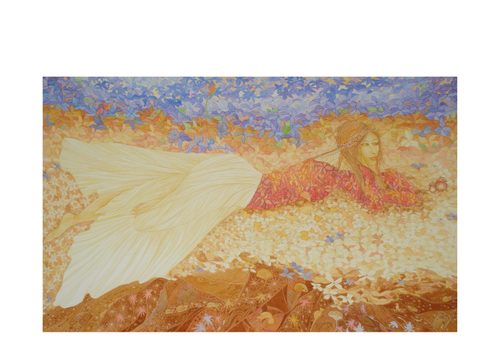 Femme aux oiseaux